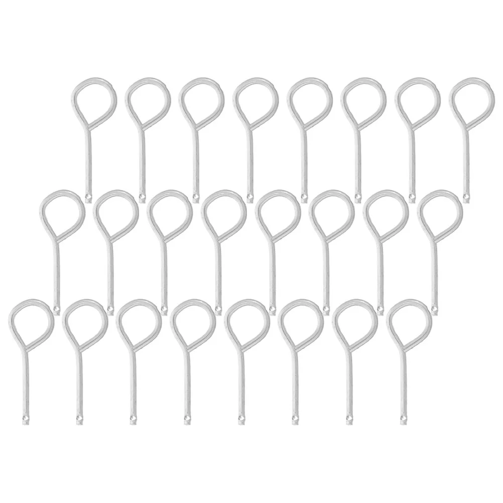 

50 Pcs Removal Fire Extinguisher Latch Set Tool Case Lock Pins for Extinguishers Poster Stainless Steel
