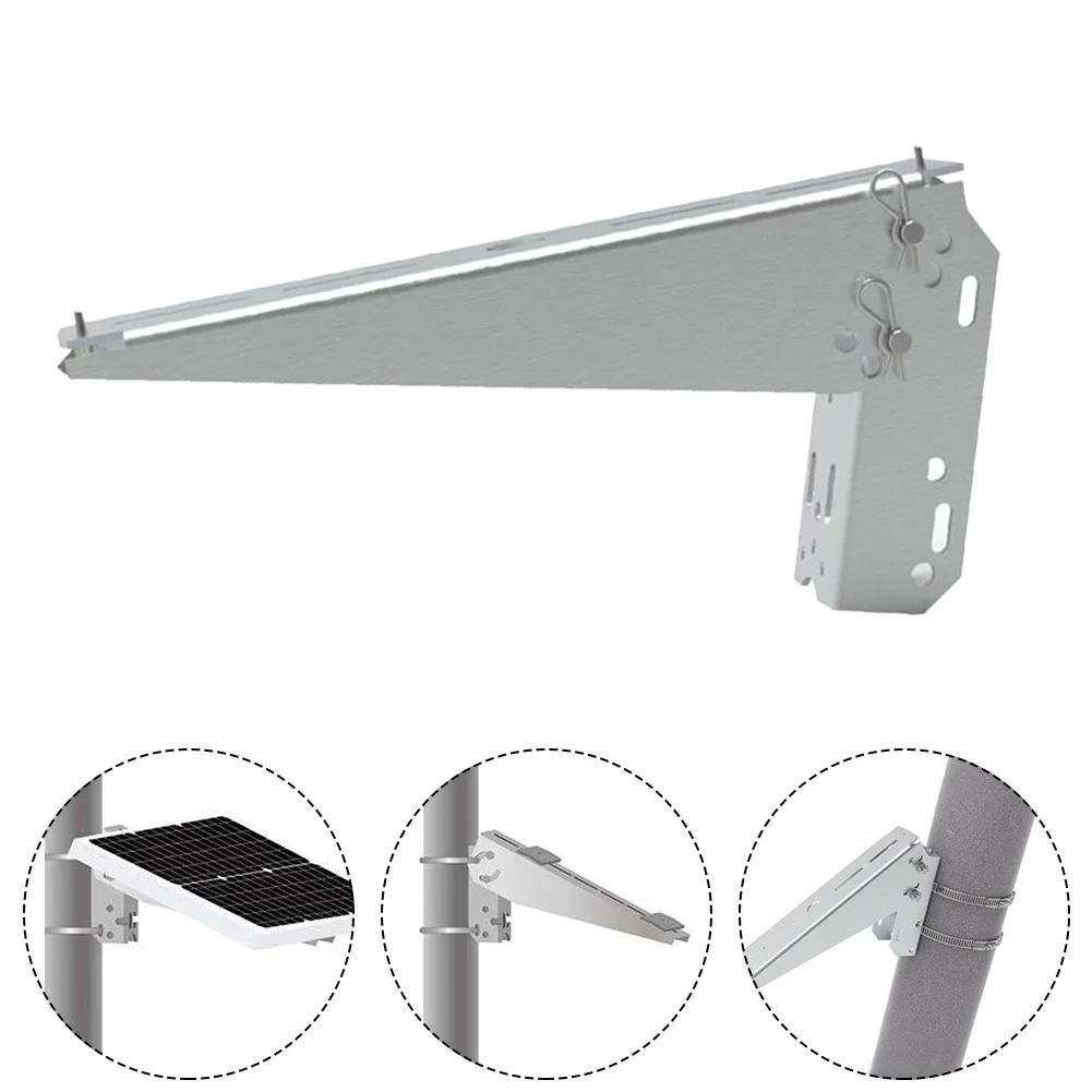 30° Photovoltaic Bracket Single Solar Panel Pole Mount Wall Solar Mount Single Solar Panel Pole Mount