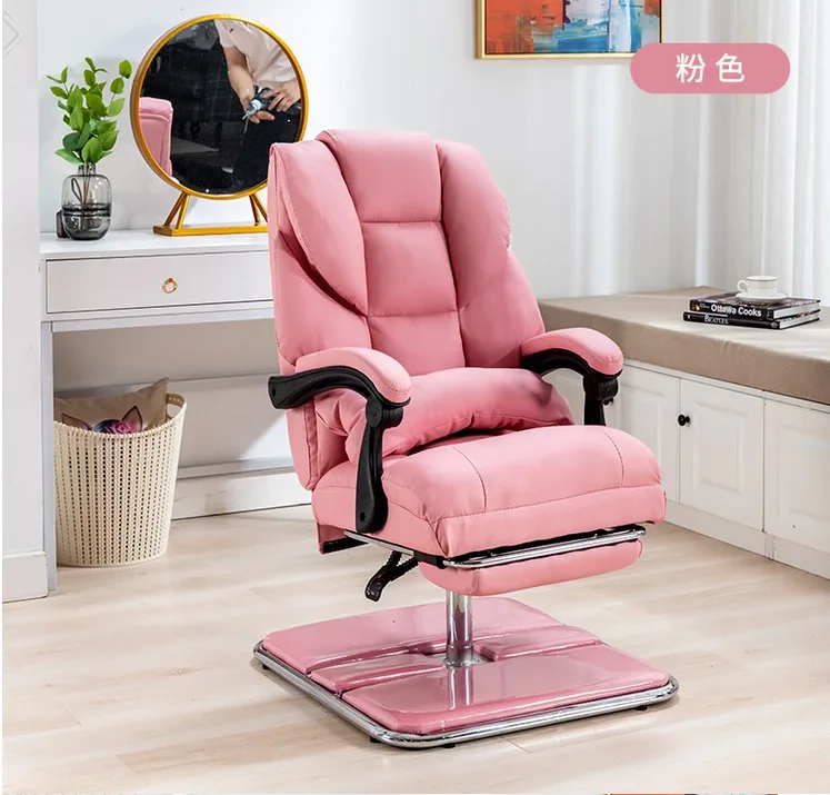 Beauty chair can lie down and lift beauty sofa facial mask experience chair embroidery flat recliner beauty salon nursing chair