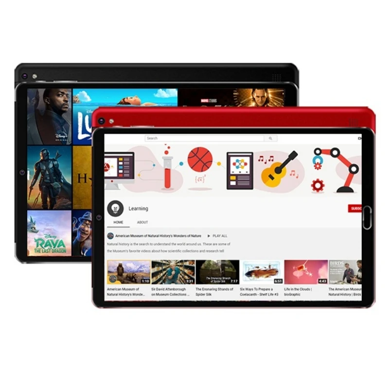 10.1인치 4GB RAM 64GB ROM T10 G2 태블릿 PC 안드로이드 10 CPU MTK6753 프로세서, 옥타코어 Cortex-A53 듀얼 카메라 WIFI