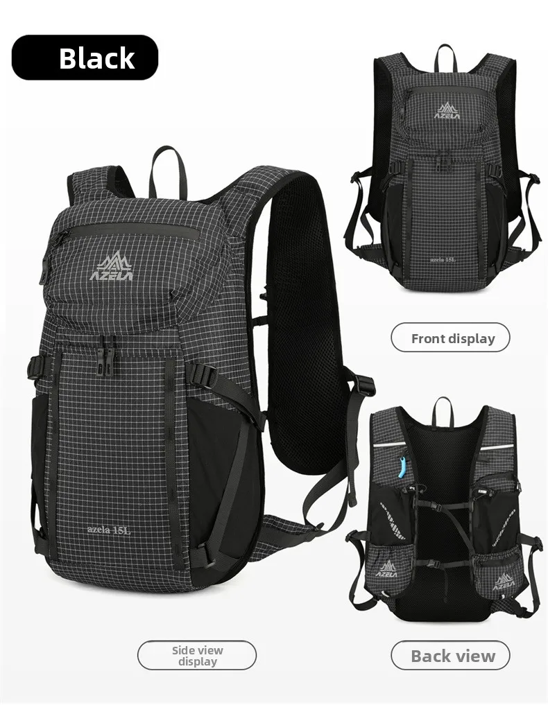 15L Ultraleichter Wanderrucksack Wasserdichter Outdoor-Sport-Reiserucksack für Männer Frauen Camping Klettern Radfahren Tasche – Detail 37