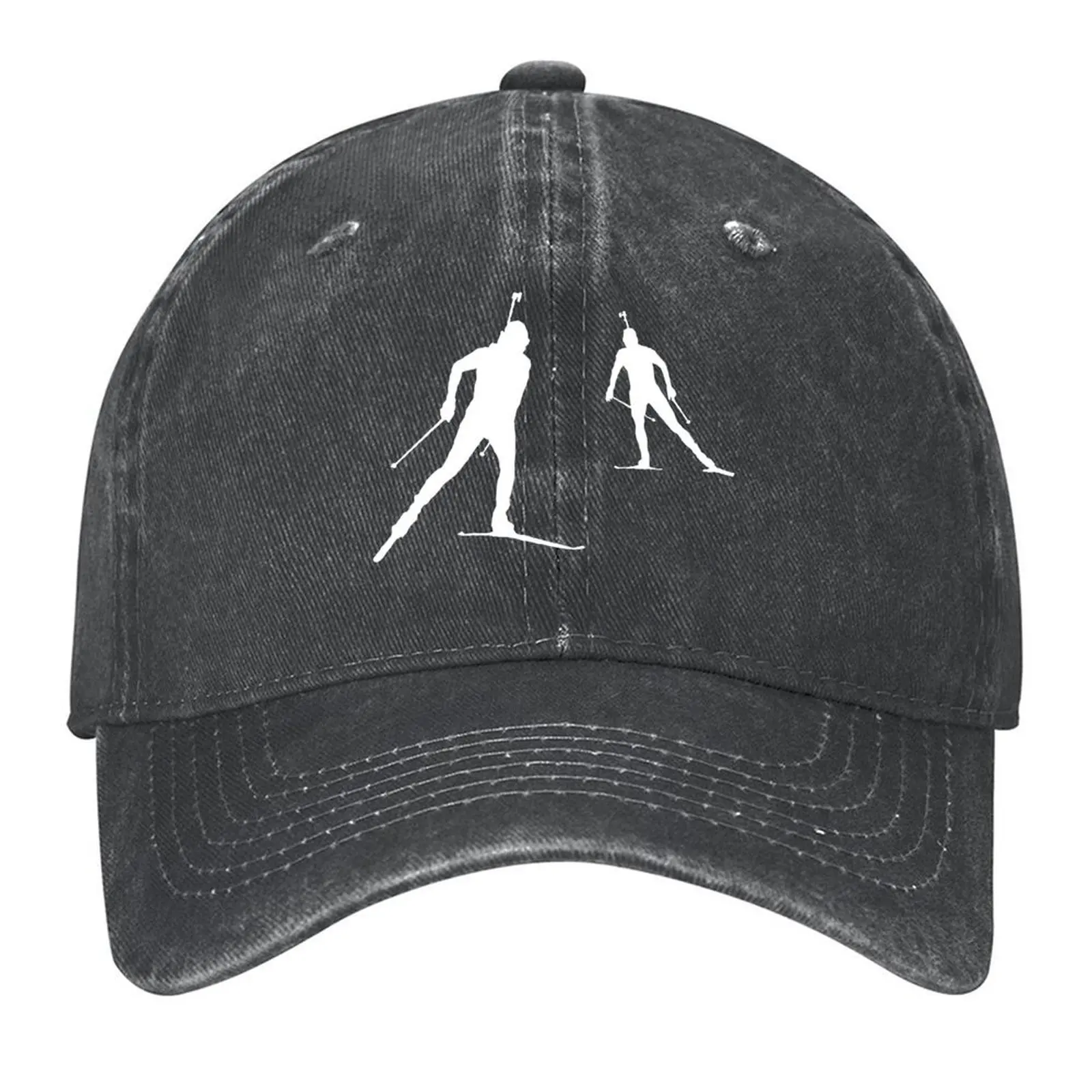 

Biathlon in Action, Cross Country Skiing, Cross Country Skiing Baseball Cap Kids Hat Luxury Hat Golf Cap For Women Men's