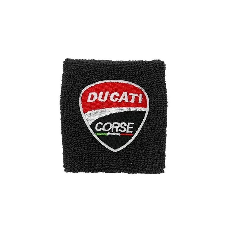3D Logo Motorcycle Front Fluid Brake Reservoir Sock For Ducati Scrambler Multistrada 950 1100 1260 Sport Monster Car Accessories view 3
