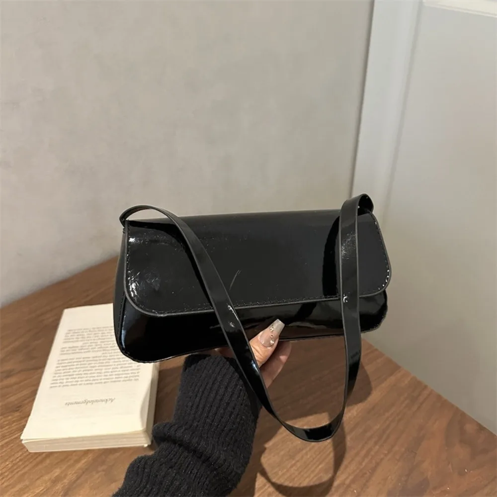 

Повседневная сумка-клатч через плечо из ПУ кожи, квадратная сумка-багет, дамская сумочка