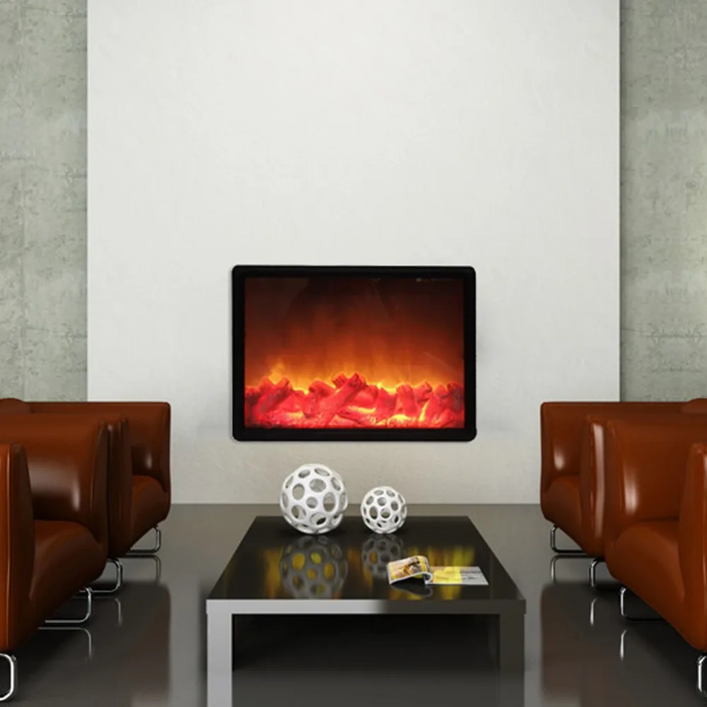 LED Flame Effect Lights Plug-in Tabletop Design Simulated Fireplace Light Simulated Fireplace Christmas Light Lamps