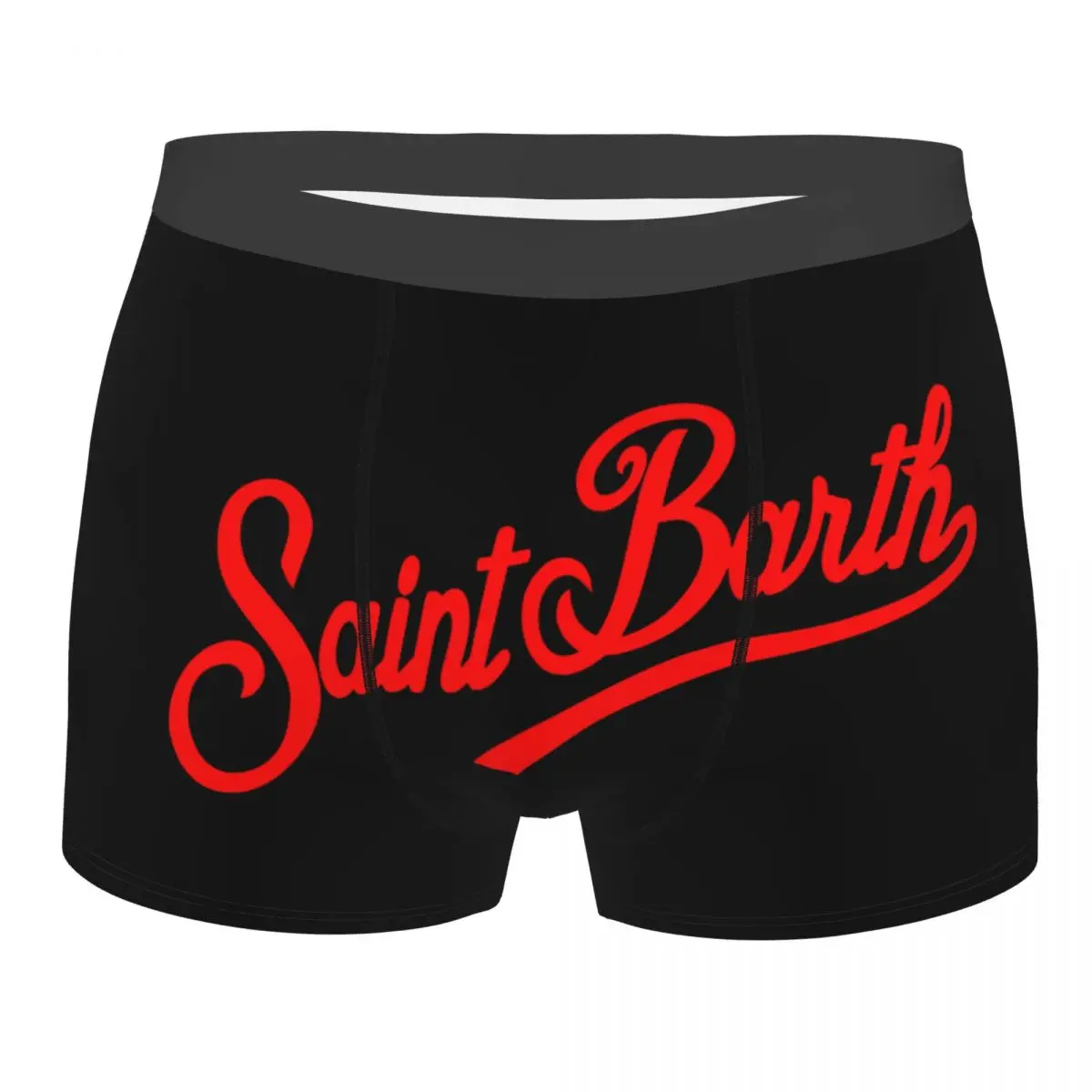 

Custom S-saints B-barths Underwear Men Stretch Boxer Briefs Shorts Panties Soft Underpants For Male