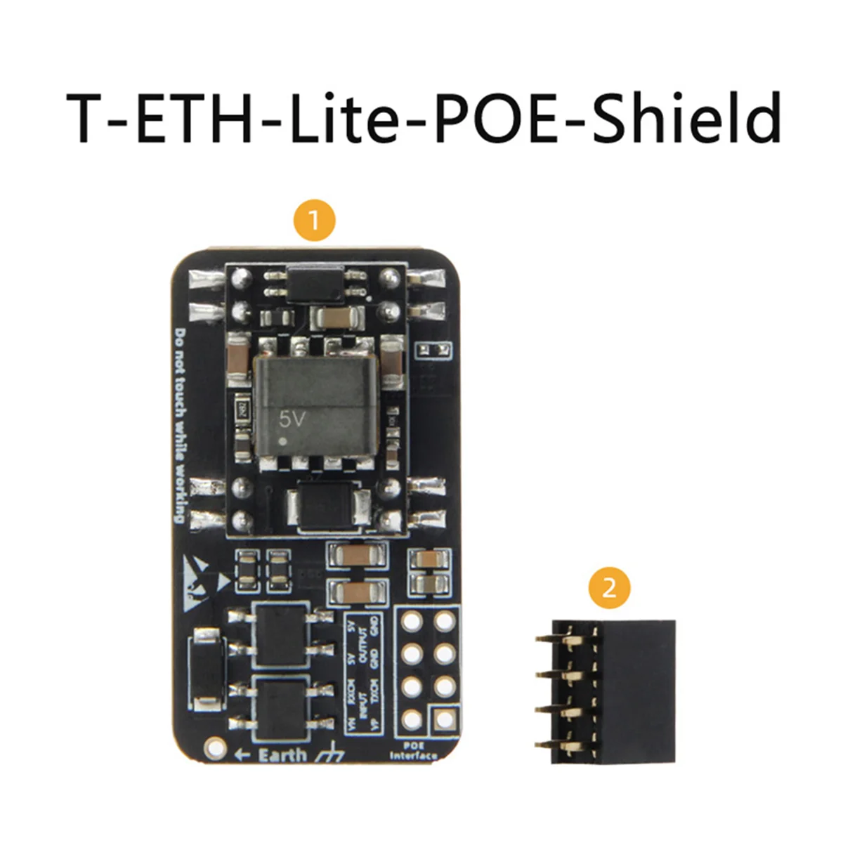 Módulo POE de alimentação do módulo T-ETH-Lite-POE-Shield H675