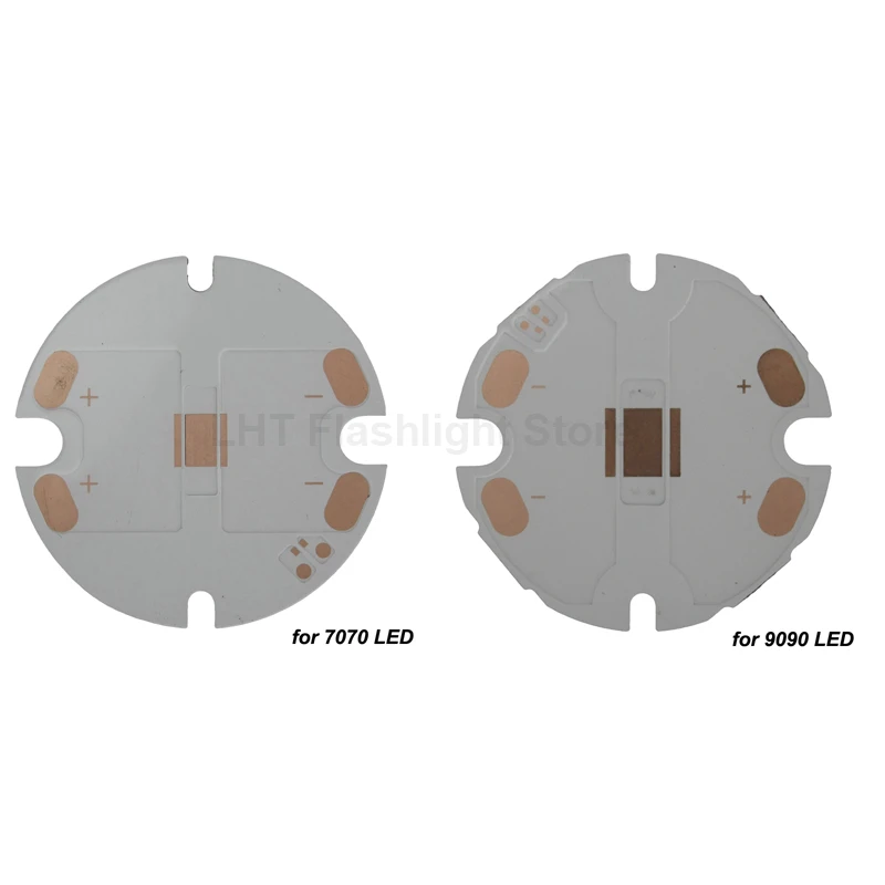 50mm (D) x 2mm (Thickness) 7070 9090 LED DTP Copper PCB