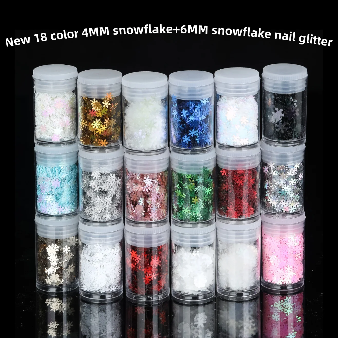 18-Color Holographic Glitter 5