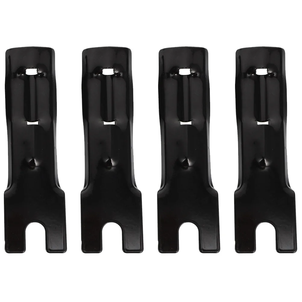 

4Pcs Flag Pole Brackets Iron Safety Flag Mounts L Shaped Bike Accessories for Cycling Riding Equipment Outdoor Safety Banner