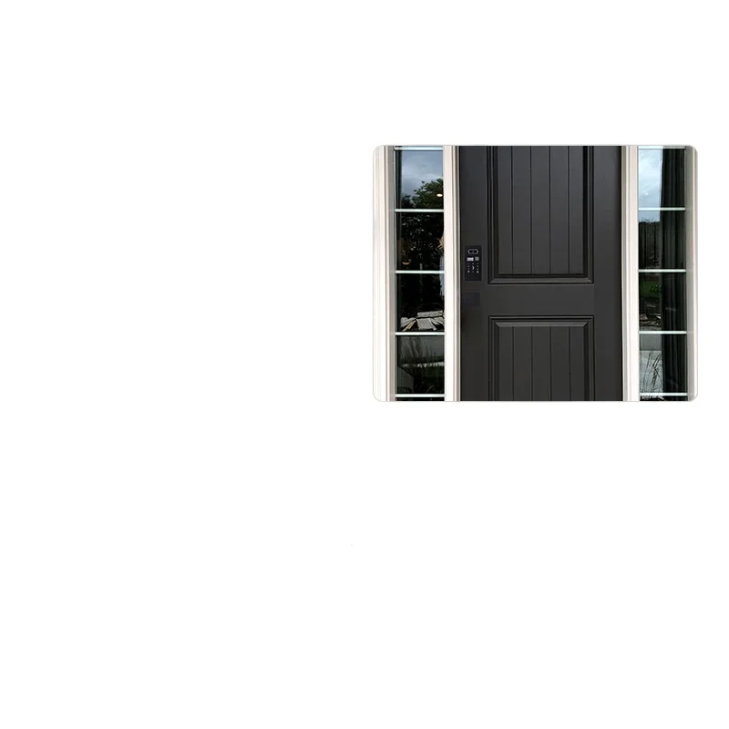 Embedded Smart Door Lock for Residential Entry Doors Password Lock for Villas Double Doors Main Entrance Fingerprint