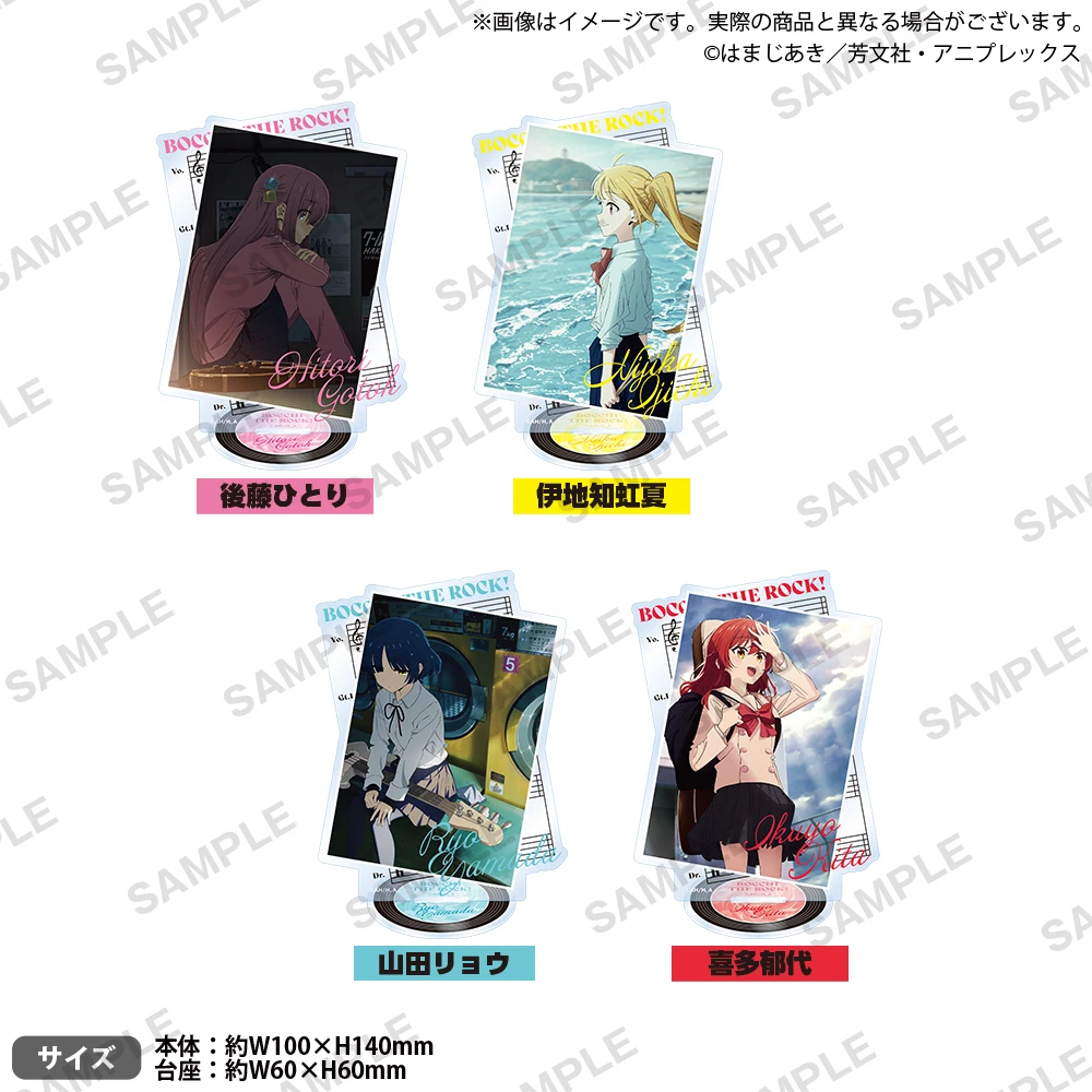 Japan Bushiroad Goods Bocchi The Rock Acrylic Stands