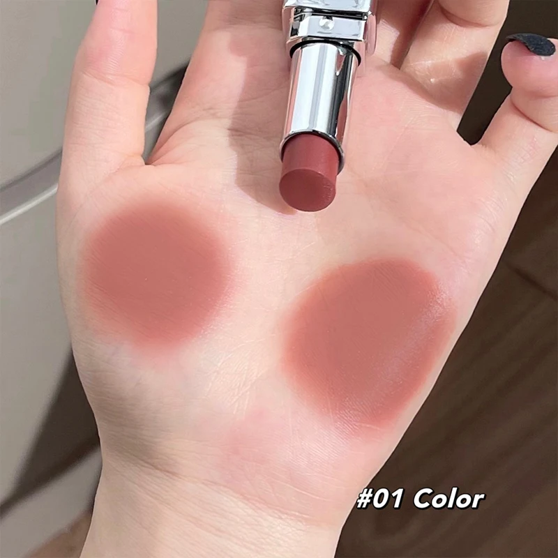 Natural Matte Velvet Lipstick Long Lasting Non-Stick Cup Lip Gloss Lip Tint Balm Sexy Red Lip Stick Smudge-free Makeup Cosmetics