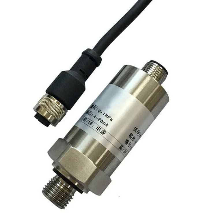 Submersible water analog transmisor de nivel 4-20ma water liquid level transmitter pressure sensor level indicator