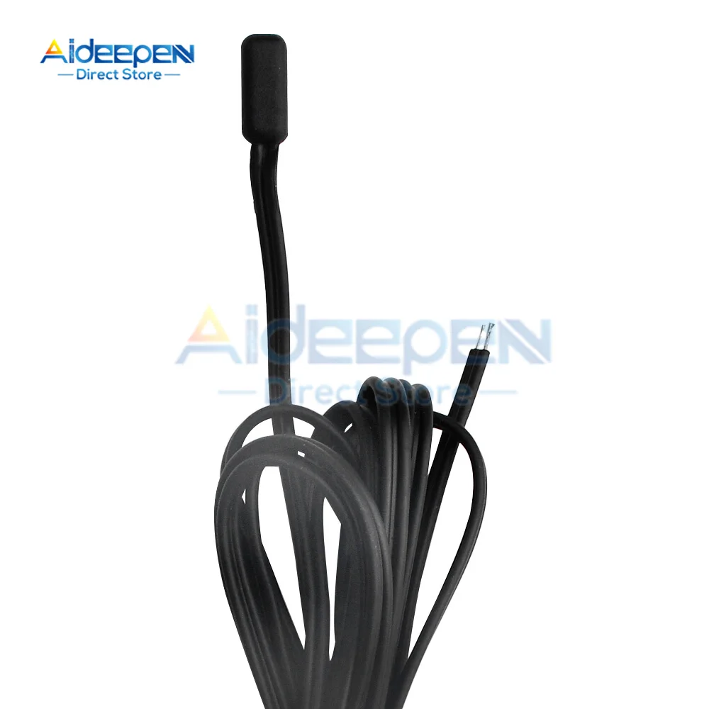 NTC Thermistor Temperature Sensor 10K B3435 Air Conditioner The Fish Tank The Refrigerator Thermometry Cylindrical Probe 1M 2M
