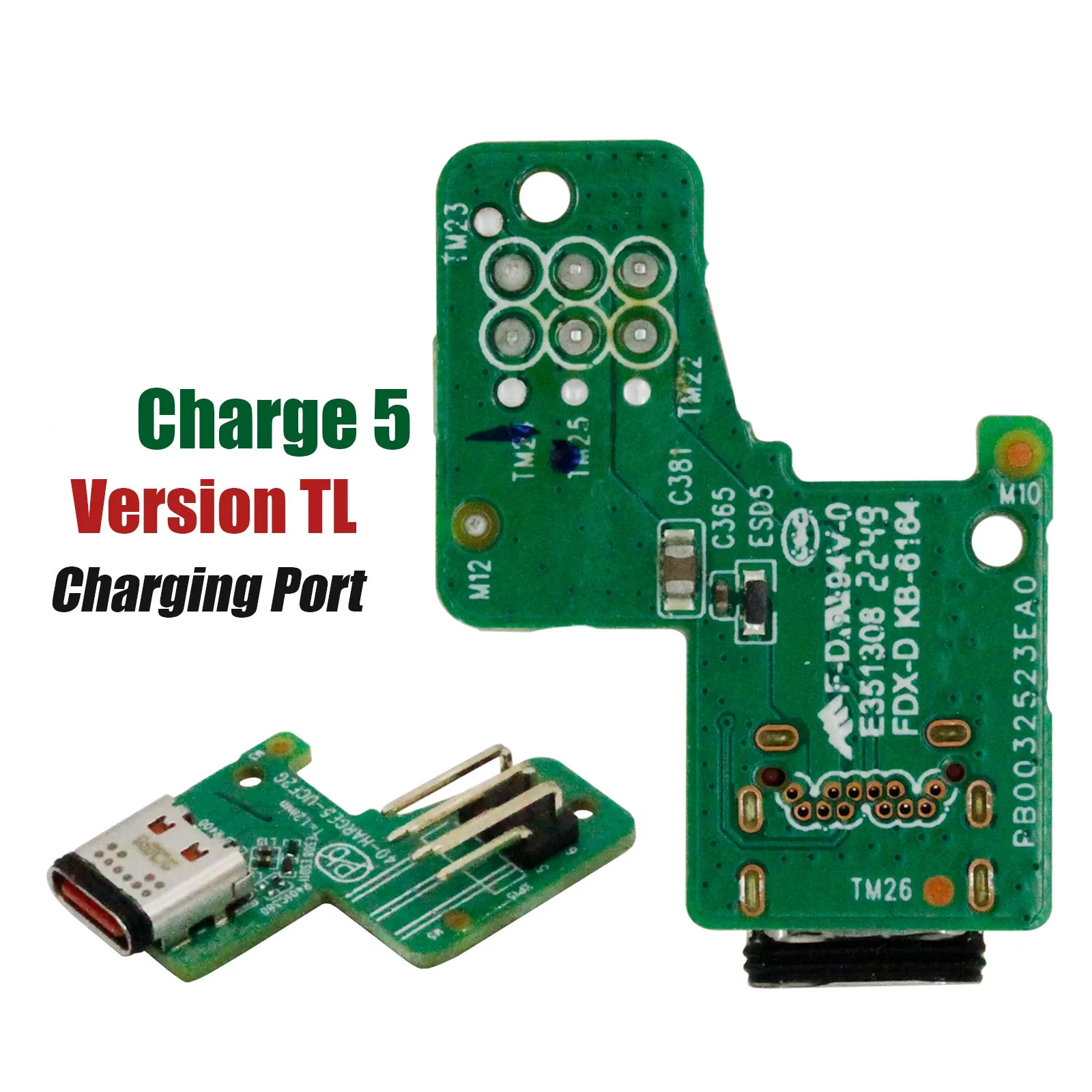 1Pc USB Charging Port Board/Charging Board Adapter Connector Type C Dock For JBL Charge 5 Version TL Bluetooth Speaker Accessory