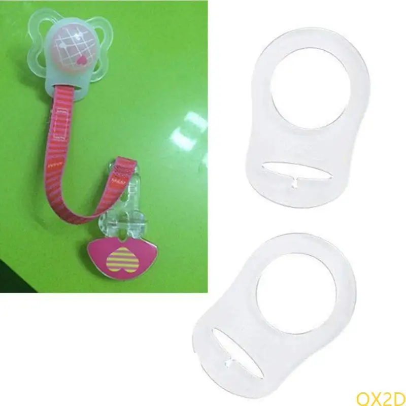 qx2d ความทนทานซิลิโคนทารกทารกใหม่เกิดแม่ pacifier Rings