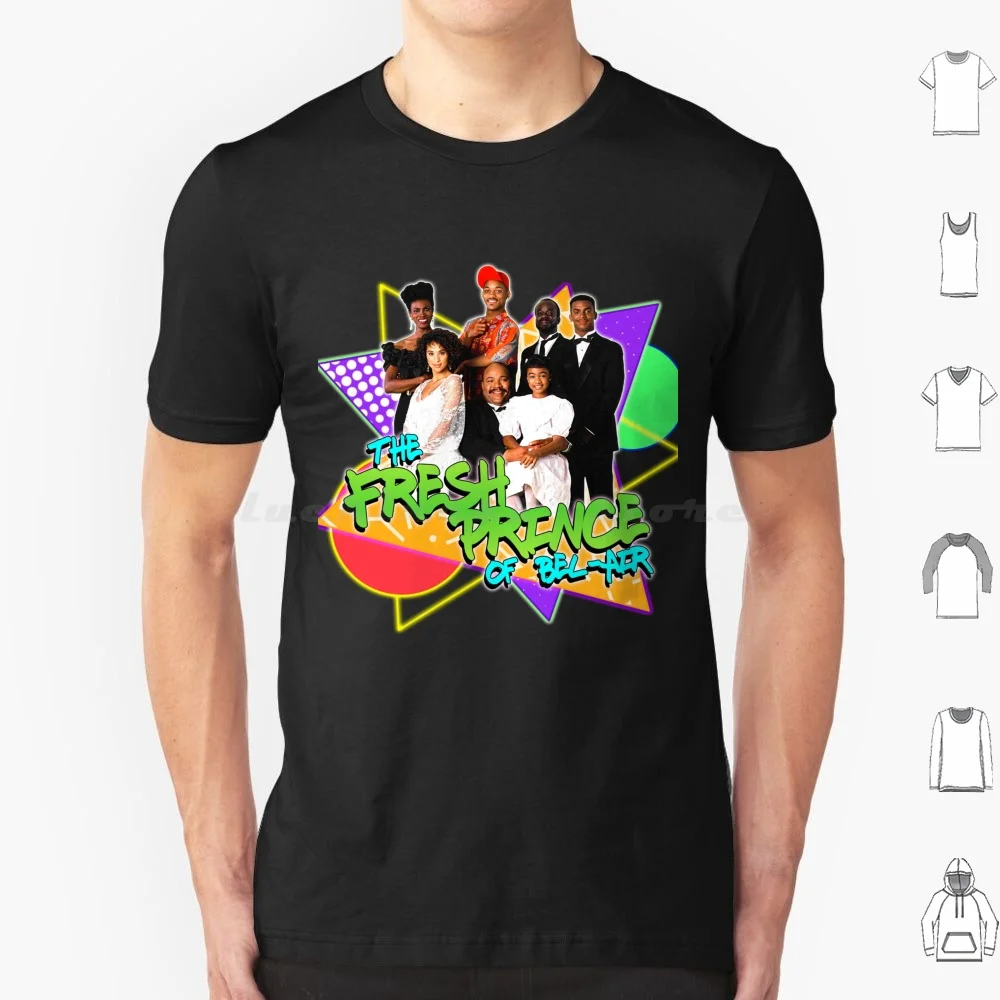 Camiseta de algodón 6XL con diseño de Carlton Banks de The Fresh Prince Of Bel Air, estilo nostálgico de los años 90, para fanáticos de la serie de televisión Bel Air