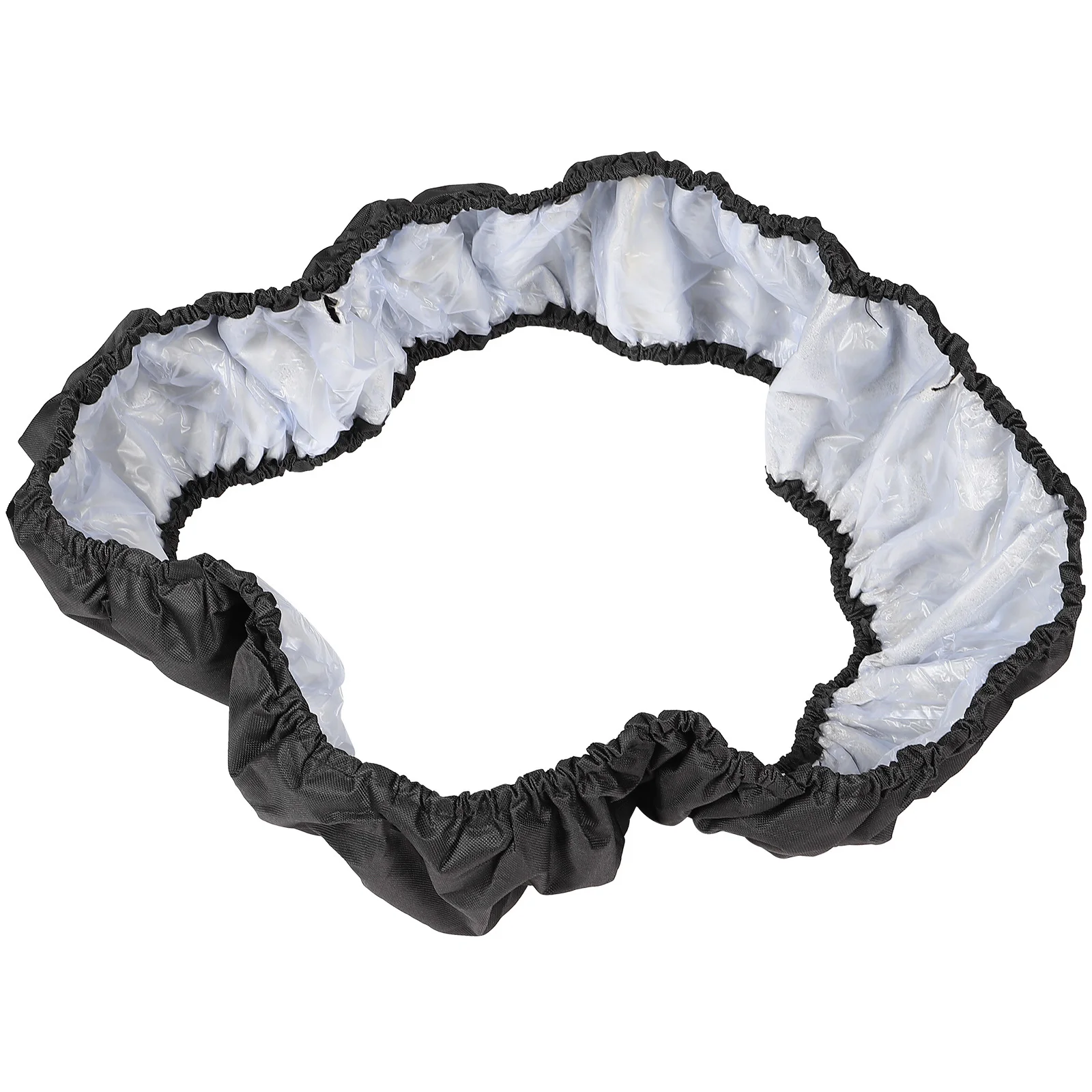 1 قطعة 38 بوصة غطاء إسفنجي غطاء بديل حامي لوسادة السلامة إطار دائري استبدال ملحق أسود 96 سنتيمتر #2