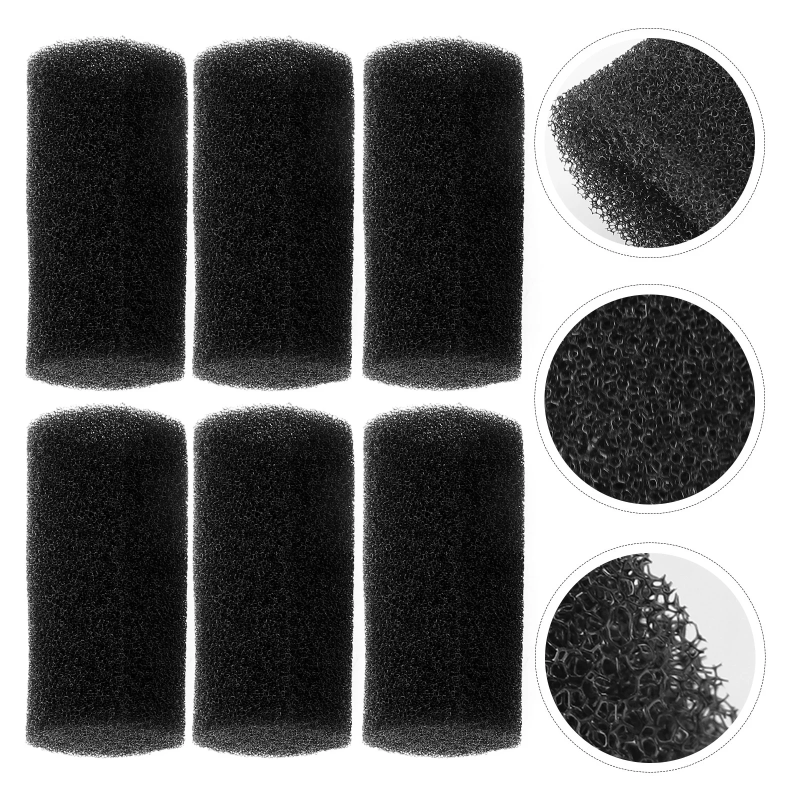 

12 Pcs Fish Tank Accessories Filter Aquarium Ultraviolet Light Sponge Pre-filter