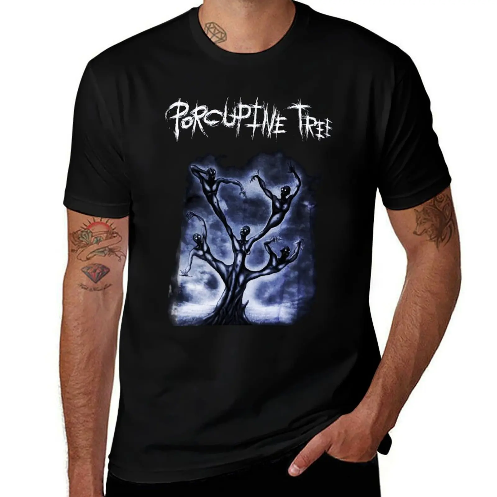 

Porcupine Tree music Rock and heavy metal logo Ecelna T-Shirt blanks designer shirts graphic t shirts mens white t shirts