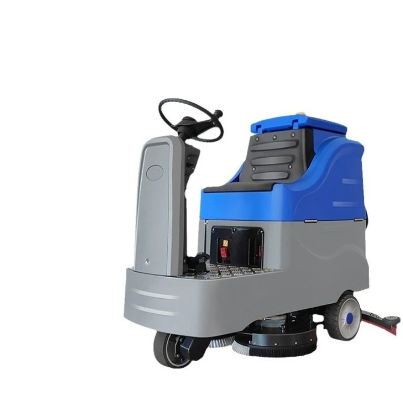 Drive-on washing machine, shopping mall hospital electric mop, drive-on sweeper