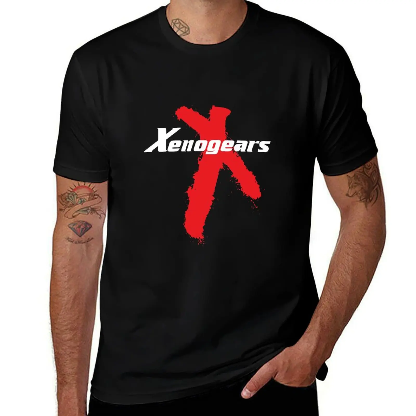 Xenogears T-Shirt Daily Casual Short Sleeve Tee Shirt