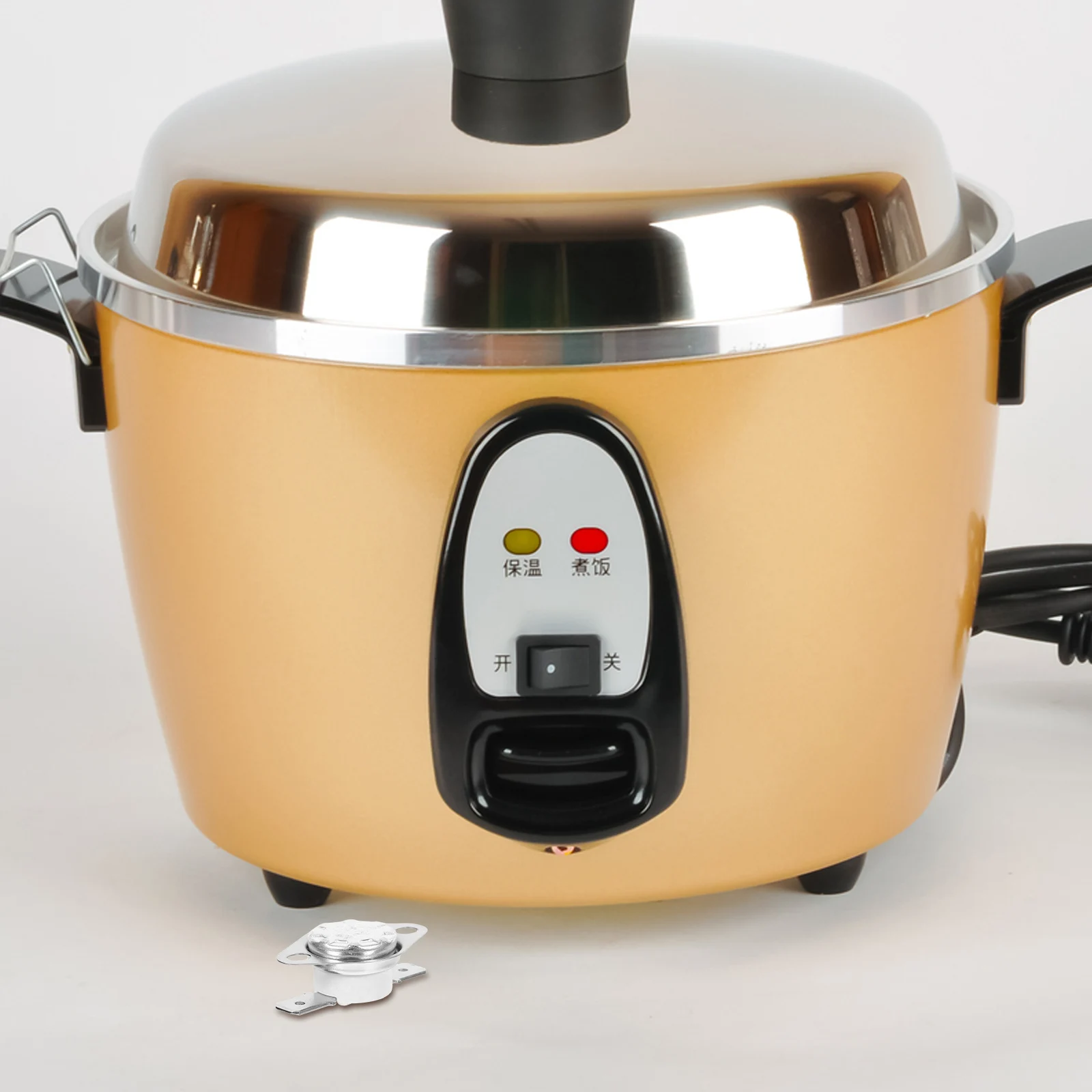 

Thermostat Electric Stove Switch Heat Pan High-power Temperature Control Oven Rice Replacement Part