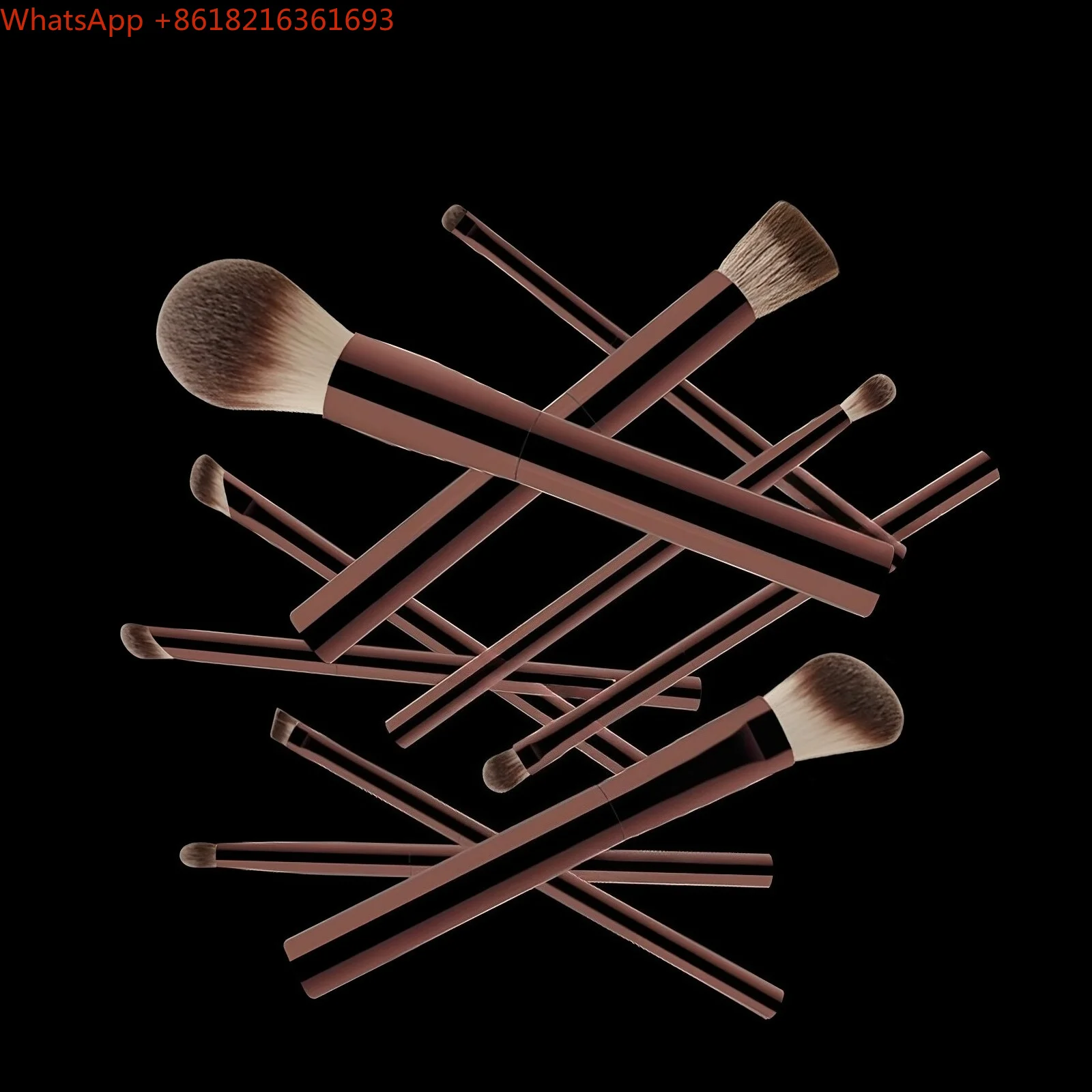Limited Offer Portable Travel Makeup Brush Set Beauty Eye Shadow Set Powder Brush