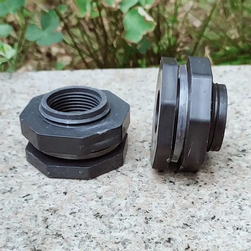 UPVC Water Tower Water Tank Joint Fish Tank Pool Bucket Inner Wire Interface Piping Plug Water Tank Joint Can Be Screwed