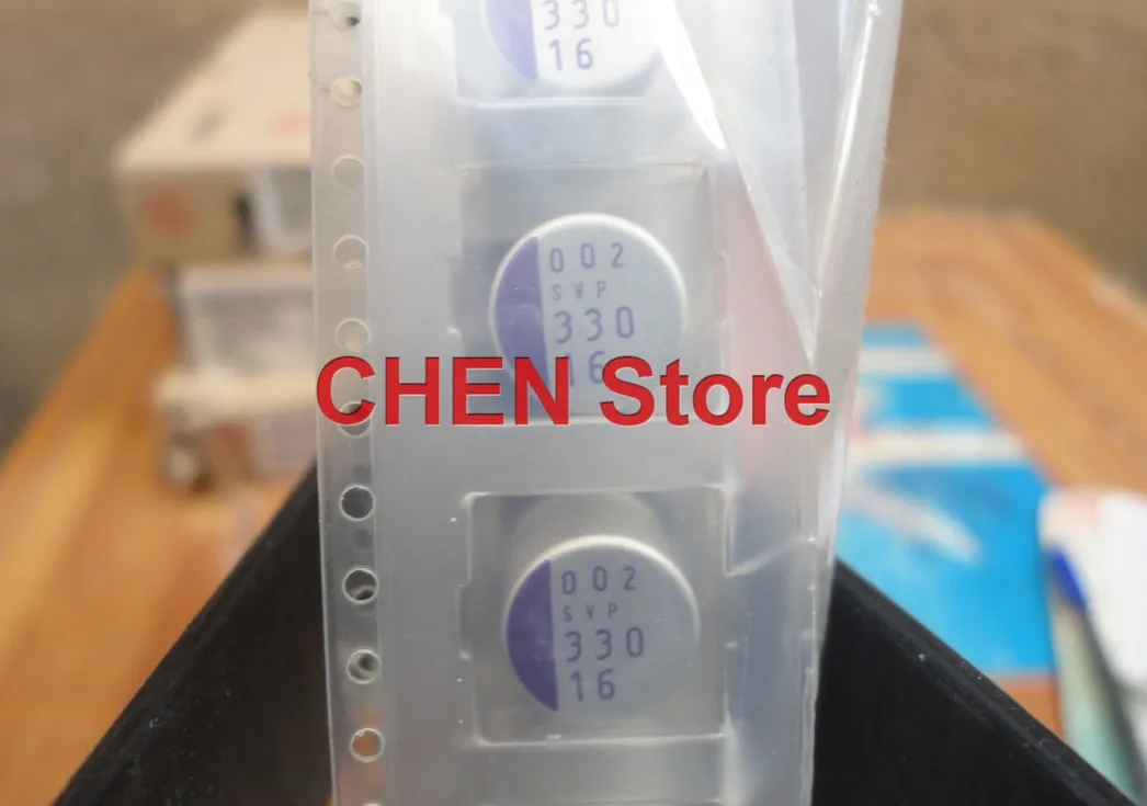 

free shipping 20PCS/50PCS SANYO OS-CON SVP 16V330UF 10X13MM Polymer Solid Electrolytic Capacitor 330UF 16V 16SVP330M