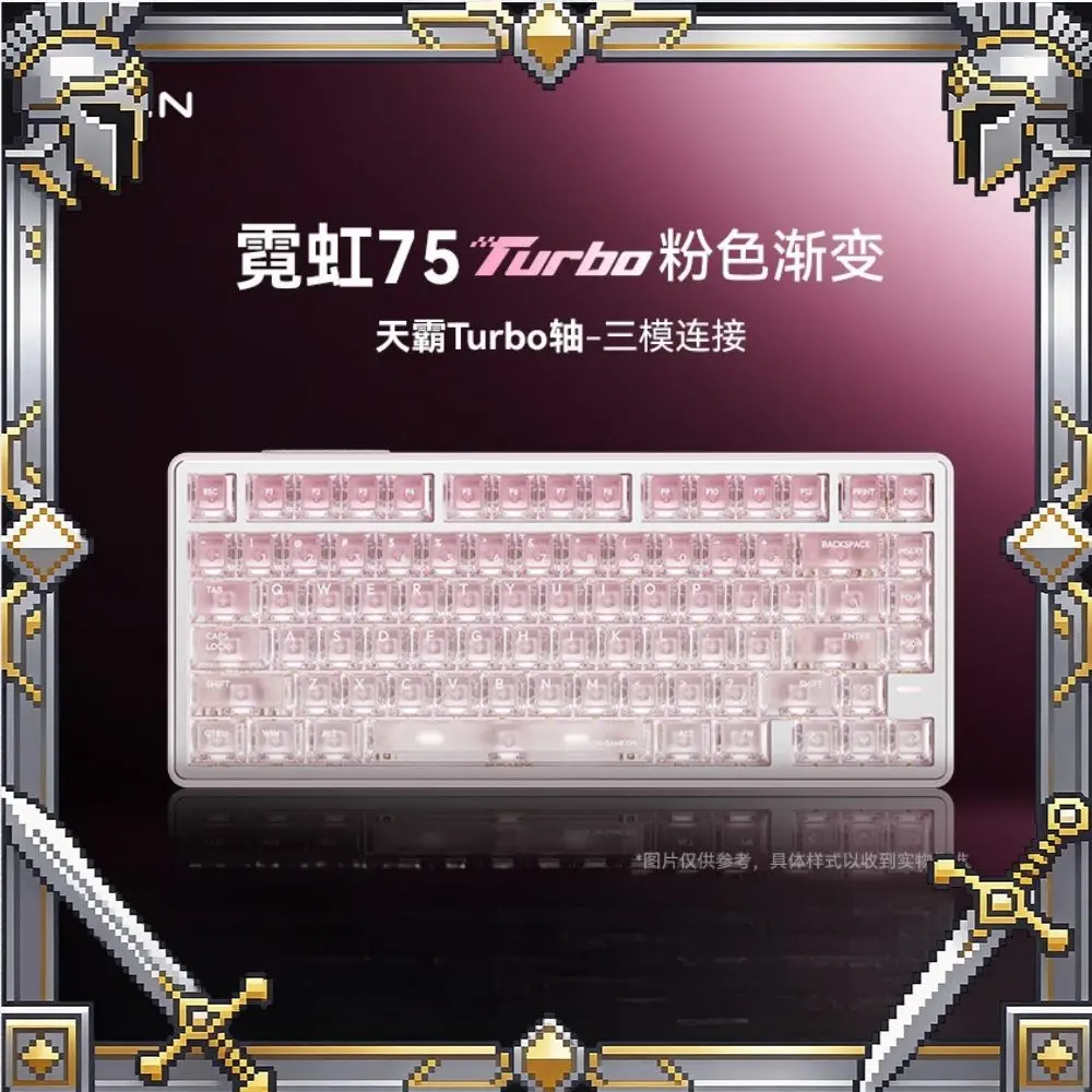 VGN Neon75 Turbo Magnetic Switch Mechanical Keyboard Wireless Dual 8K Gaming Keyboard Low Latency E-sports Keyboard Pc Gifts