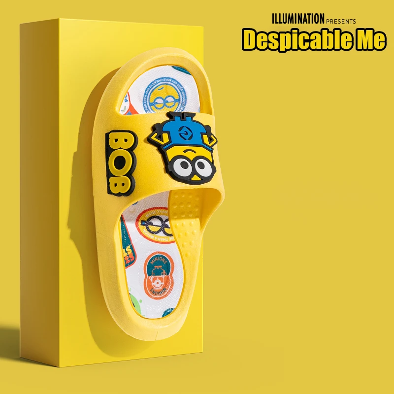 Anime Minionki Sandały z dziurami Stuart Dave Cosplay Lekkie kapcie Sandały Kawaii PVC Domowe buty plażowe na świeżym powietrzu Gry olimpijskie