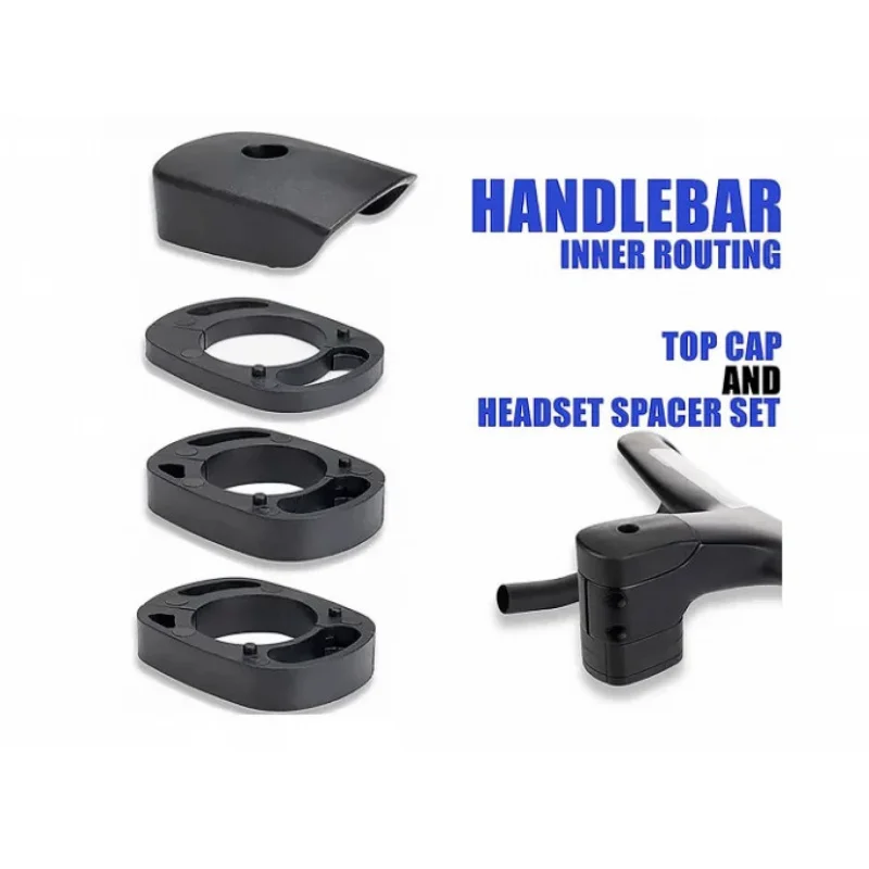For FSA Vision ACR Integrated Handlebar Stem Cover/Hidden Cable Routing Bike Handlebar Headset Cone Spacer Auto Accessories