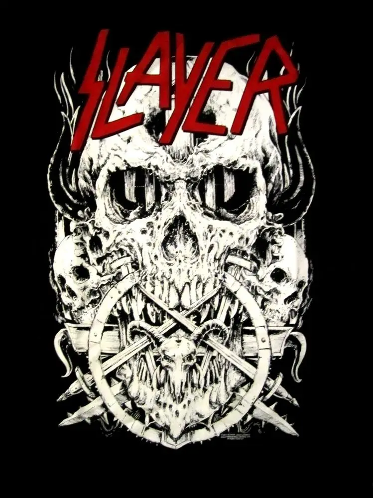 SLAYER cd lgo SKULLTAGRAM / SKULLAGRAM Official SHIRT 2XL New reign awaits abyss