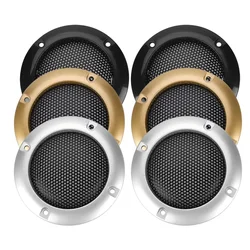 2 Inch Speaker Decorative Steel Mesh Circle Car Speaker Protective Mesh Cover new