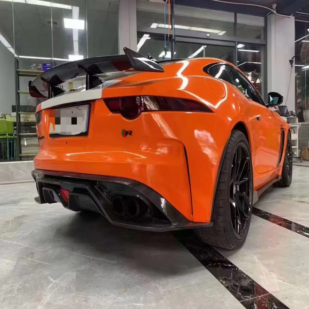 

Подходит для модернизации модификации TYPE ЯГара 2013-2019, задний спойлер из углеродного волокна, задний спойлер для багажного отделения