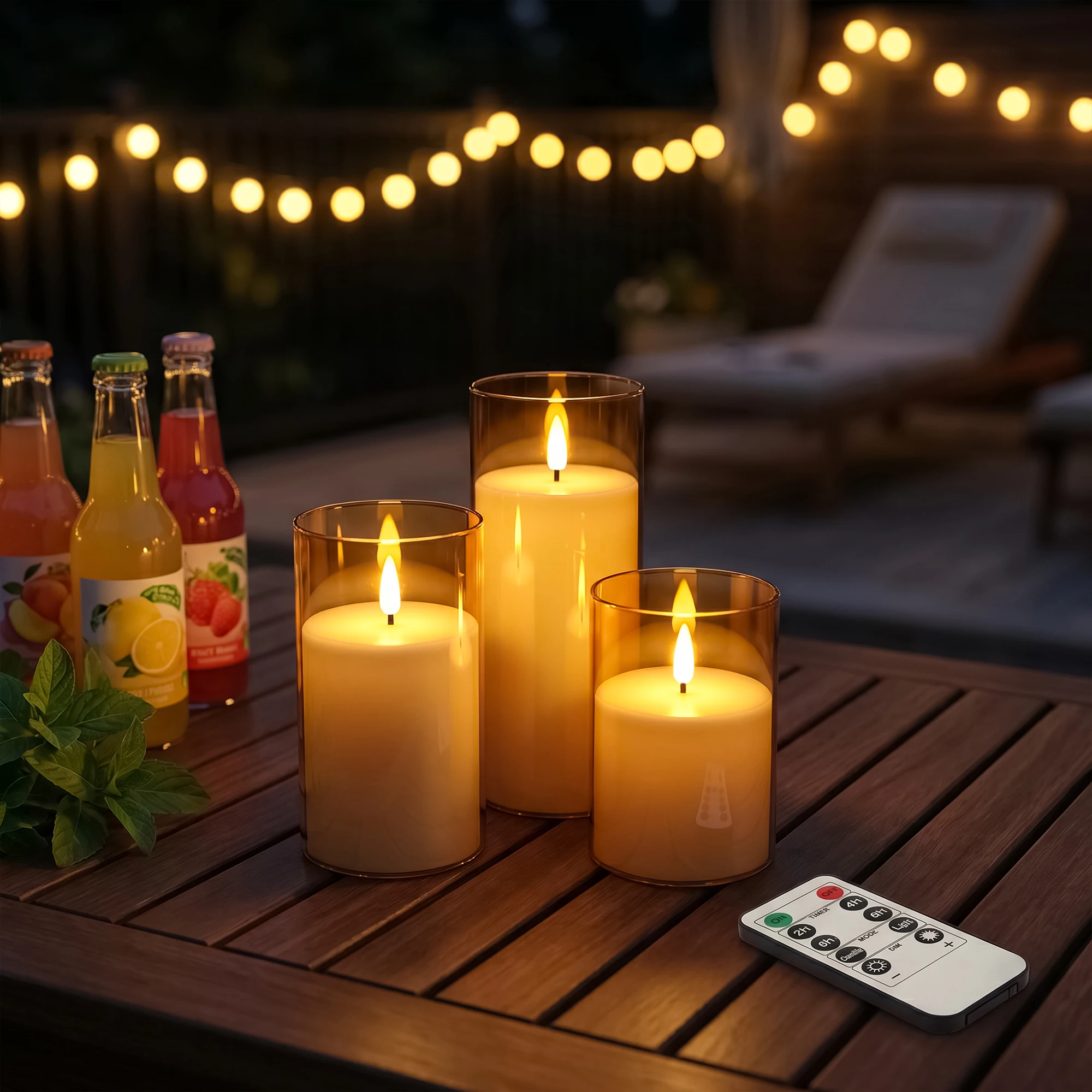 3-Piece Flameless LED Candle S - огляд і ціна Candle Wick