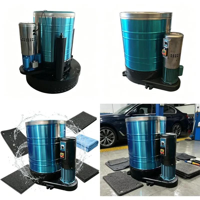 Factory Direct Sales Centrifugal Dryer KLD Series Stainless Steel Car Floor Mat Dehydrator for Vehicle Interior Cleaning
