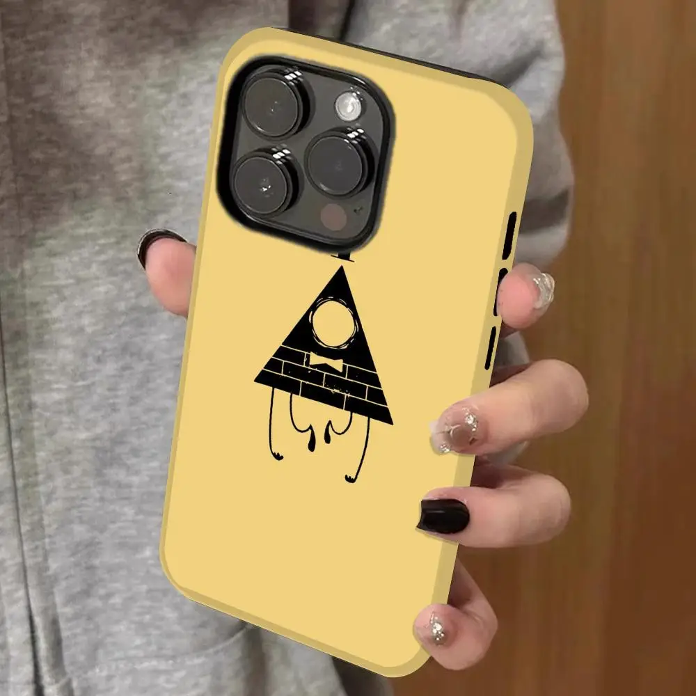 

bill cipher Phone Case Double-layered 2-in-1 Film Case For IPhone 16 15 Promax 14 13 Pro 12 11 plus Samsung S25 24 23 Covers