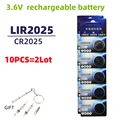 10PCS 3.6V LIR2025