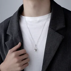 Men's Star Necklaces 316 Stainless Steel Beautiful Pendant Necklaces Full Metal Fashion Chain Necklaces
