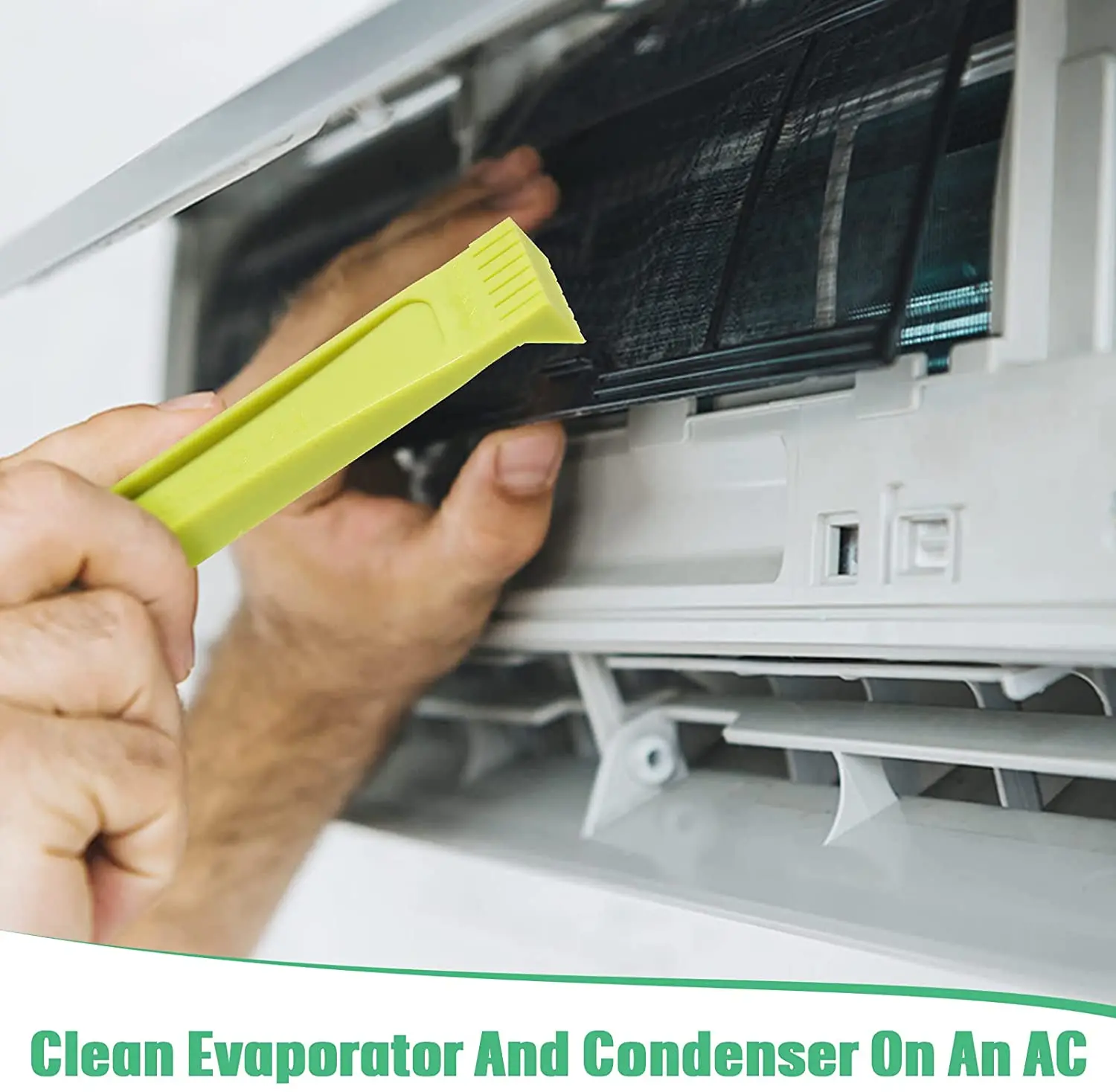 Fcr6 Fin Comb Set Plastic Colored Radiator Fin Comb Straightener Evaporator Condenser Coil Ring Handle 12 Different Fin Spacing