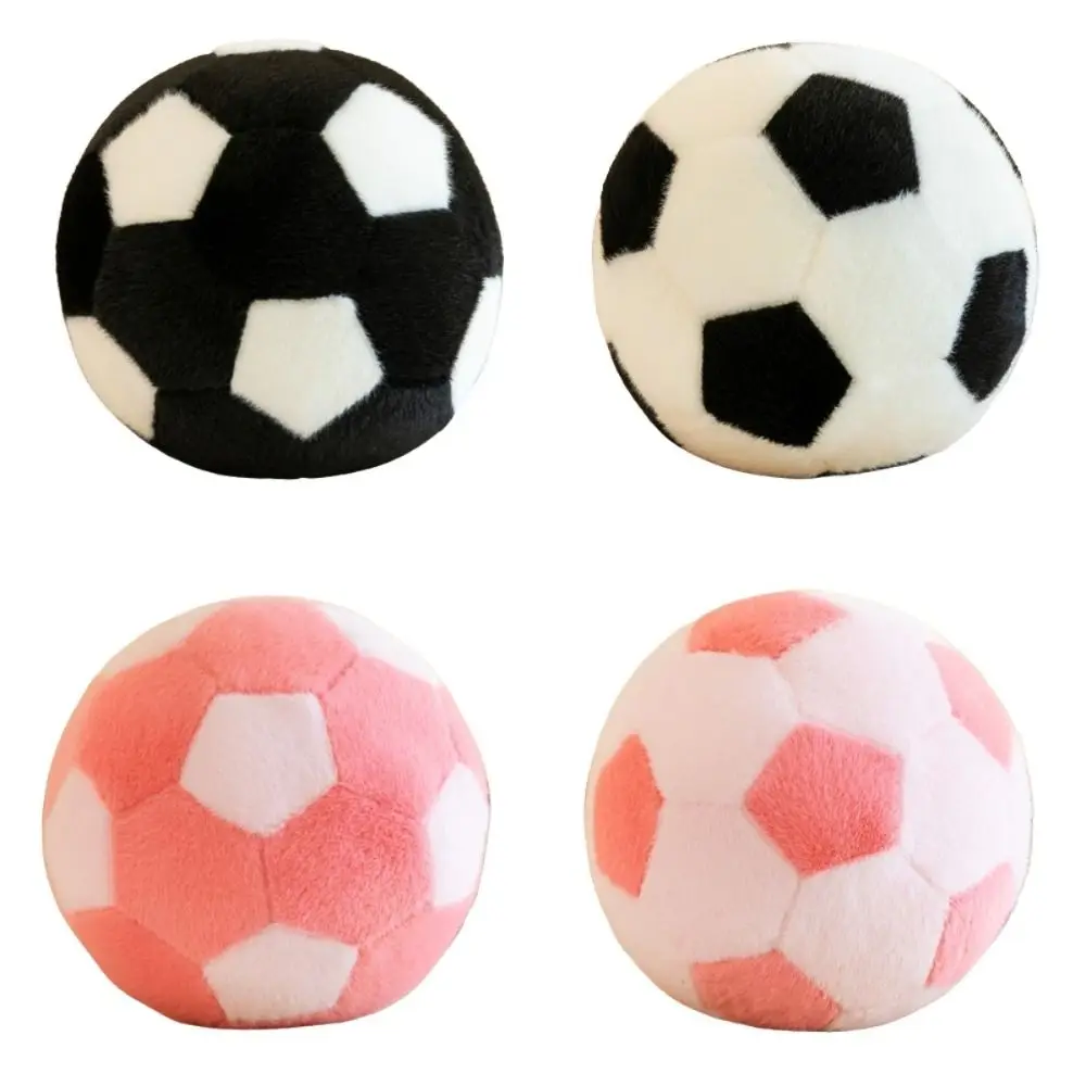 Lovely Ball Shape Soccer Ball Throw Pillow Soft Stuffed Football Plush Toy Funny Ins Children Toys