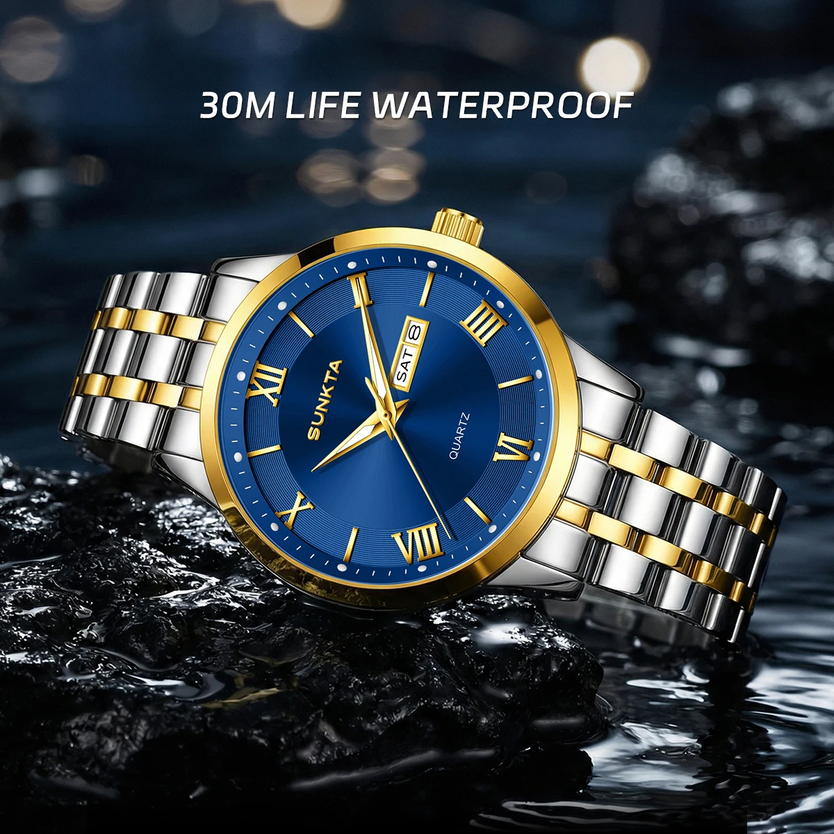 SUNKTA Design Man Luxe horloge - Smartwatch Luxury Watches For Men recensie en prijs