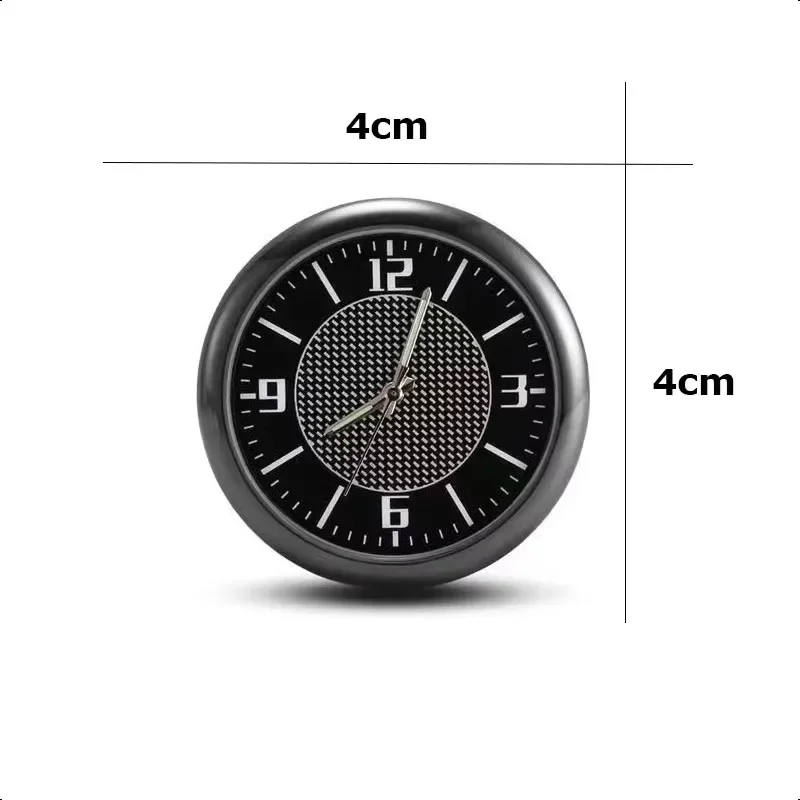 Car Clock Luminous Stick-On Mini Digital Watch for Volkswagen Golf 4 5 6 7 Polo GTI Beetle Passat Mechanics Quartz Accessories