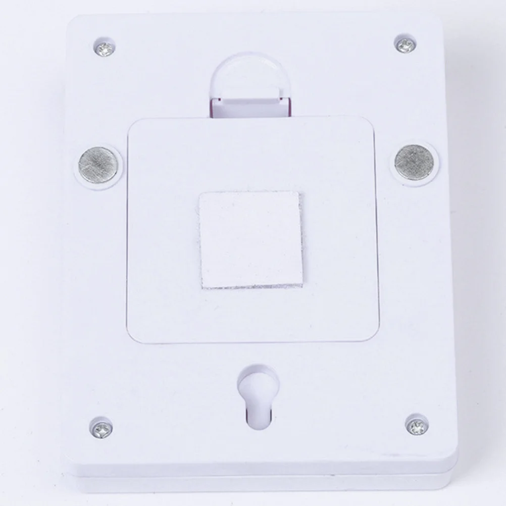 4 قطع من مصابيح الخزانة LED التي تعمل على جدار قطعة خبز، حماية ناعمة خالية من الوهج لحمام درج الخزانة #2