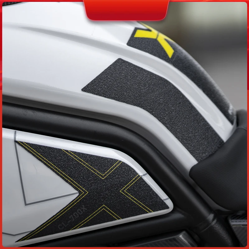 For CFMOTO 700 CLX 700CLX Motorcycle Protector Anti slip Tank Pad tank Side Traction Sticker