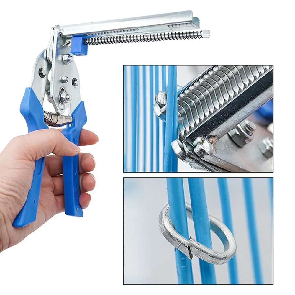 المضادة للانزلاق مقبض خنزير حلقة ذو طيات أداة مريحة وسريعة توفير الوقت والجهد 600 قطعة M مقاطع ستابلز متعددة الوظائف المحمولة