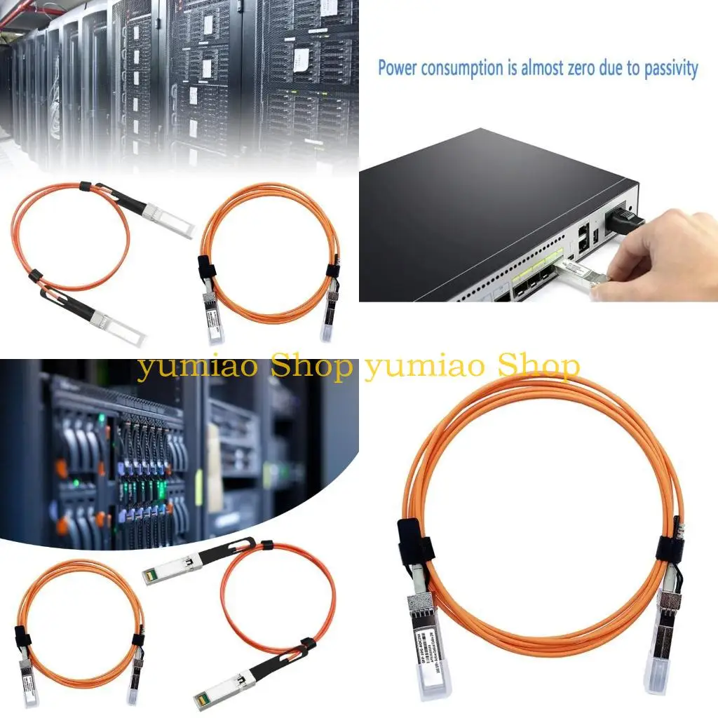 

587B 3 5m 10GBASE Active Optical SFP Cable 10G SFP Cable for Engineers